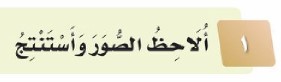 1. ألاحظ الصور وأستنتج